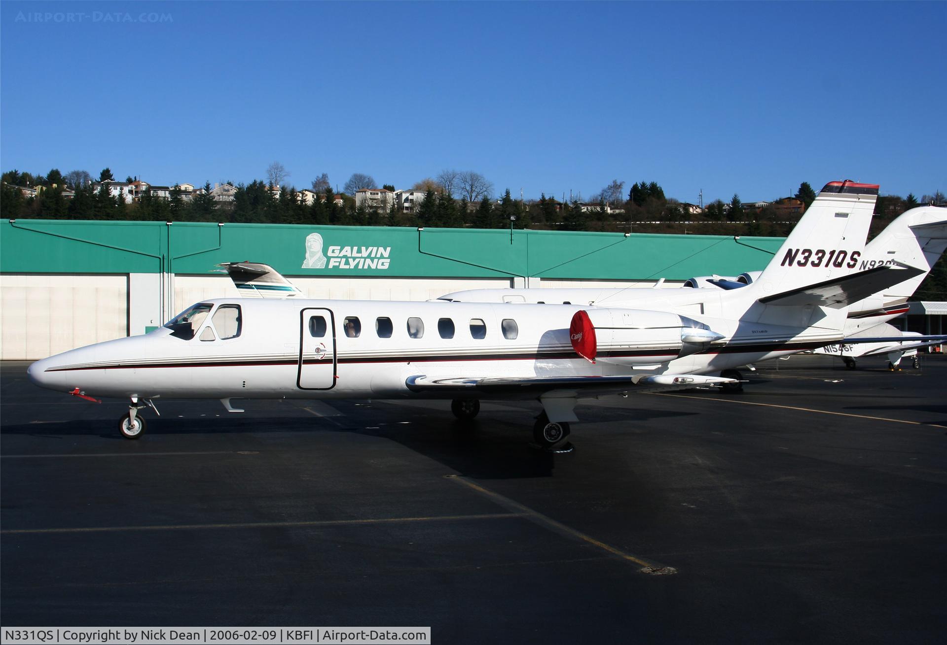 N331QS, 1995 Cessna 560 C/N 560-0331, KBFI