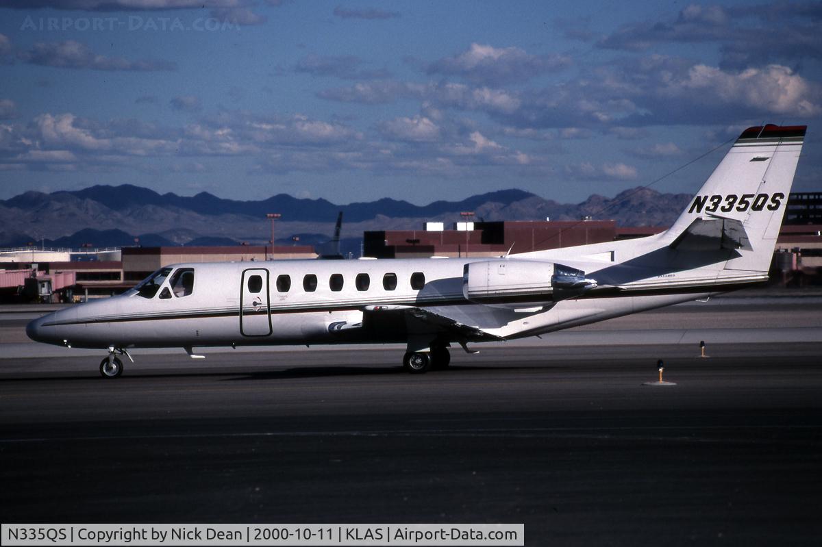 N335QS, 1995 Cessna 560 C/N 560-0335, KLAS