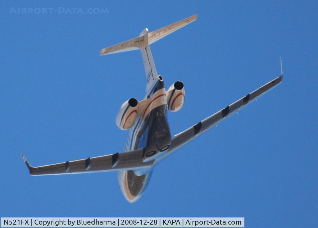 N521FX, 2005 Bombardier Challenger 300 (BD-100-1A10) C/N 20057, Takeoff from 35R
