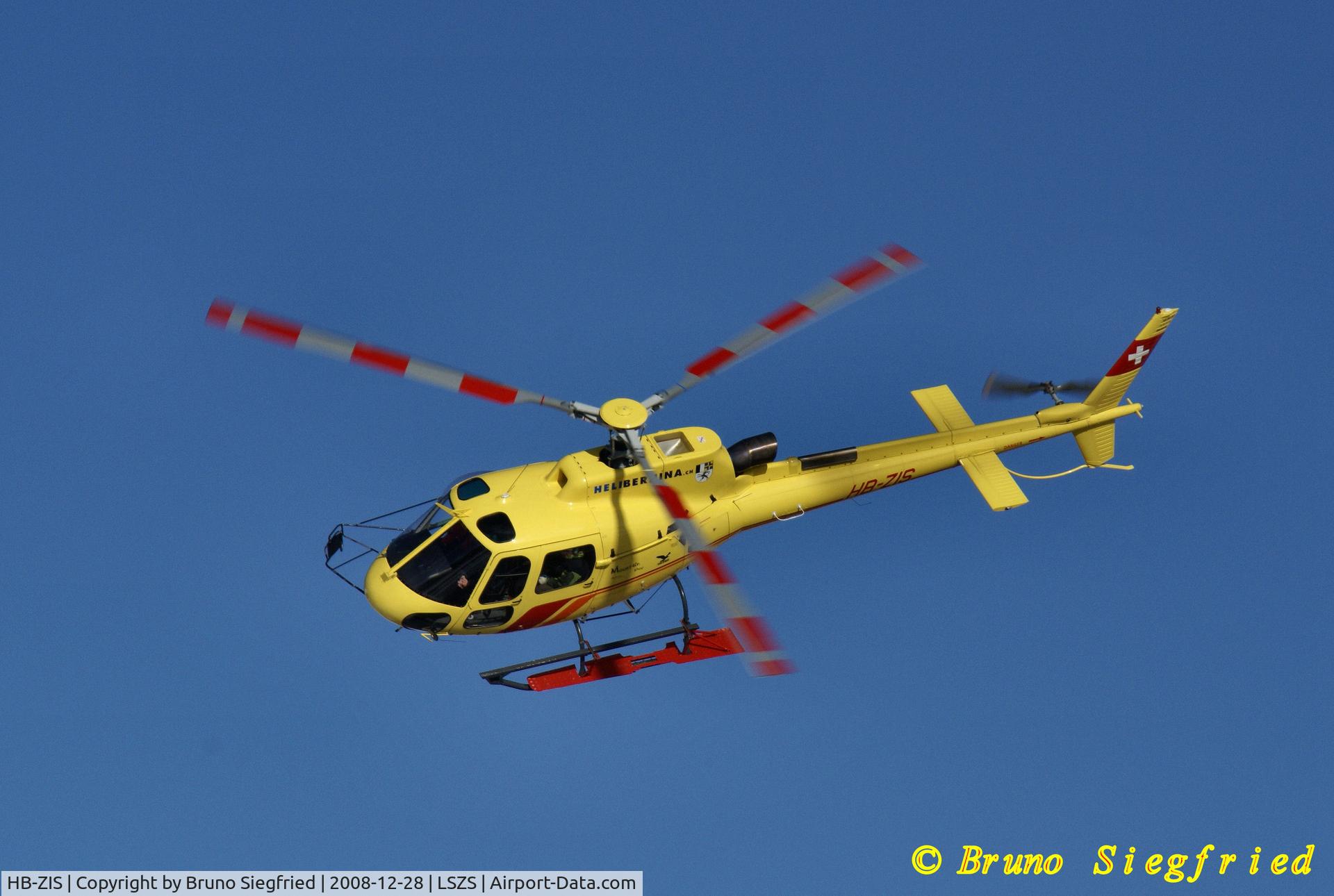 HB-ZIS, 2008 Eurocopter AS-350B-3 Ecureuil Ecureuil C/N 4493, Samedan Airport