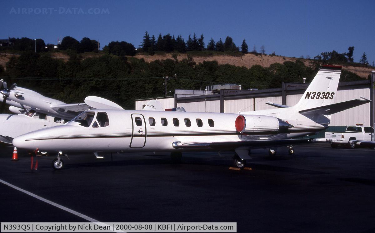 N393QS, 1996 Cessna 560 C/N 560-0393, KBFI