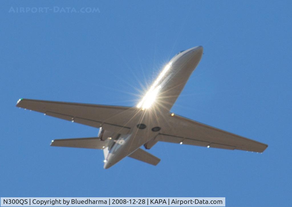 N300QS, 2007 Cessna 680 Citation Sovereign C/N 680-0164, Takeoff on 35R on Route to Los Cabos Int'l.