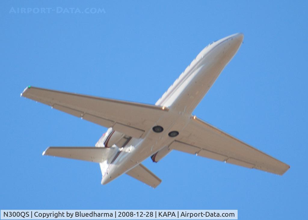 N300QS, 2007 Cessna 680 Citation Sovereign C/N 680-0164, Takeoff on 35R on Route to Los Cabos Int'l.