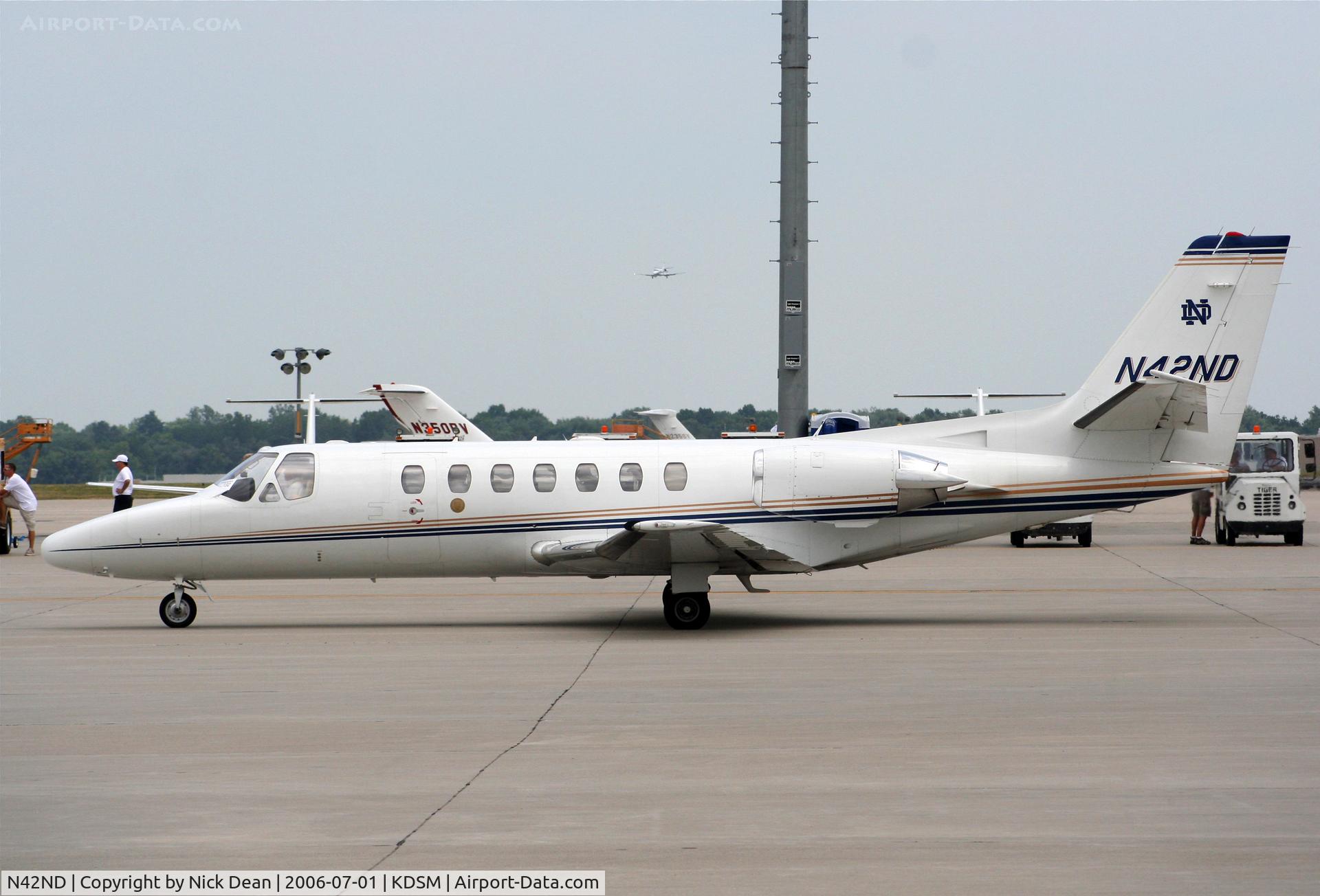 N42ND, 1996 Cessna 560 C/N 560-0400, KDSM