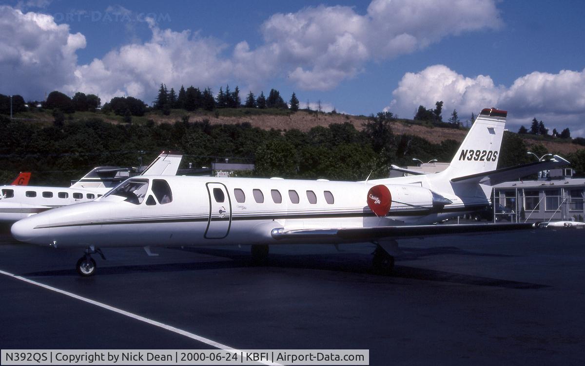 N392QS, 1997 Cessna 560 C/N 560-0429, KBFI