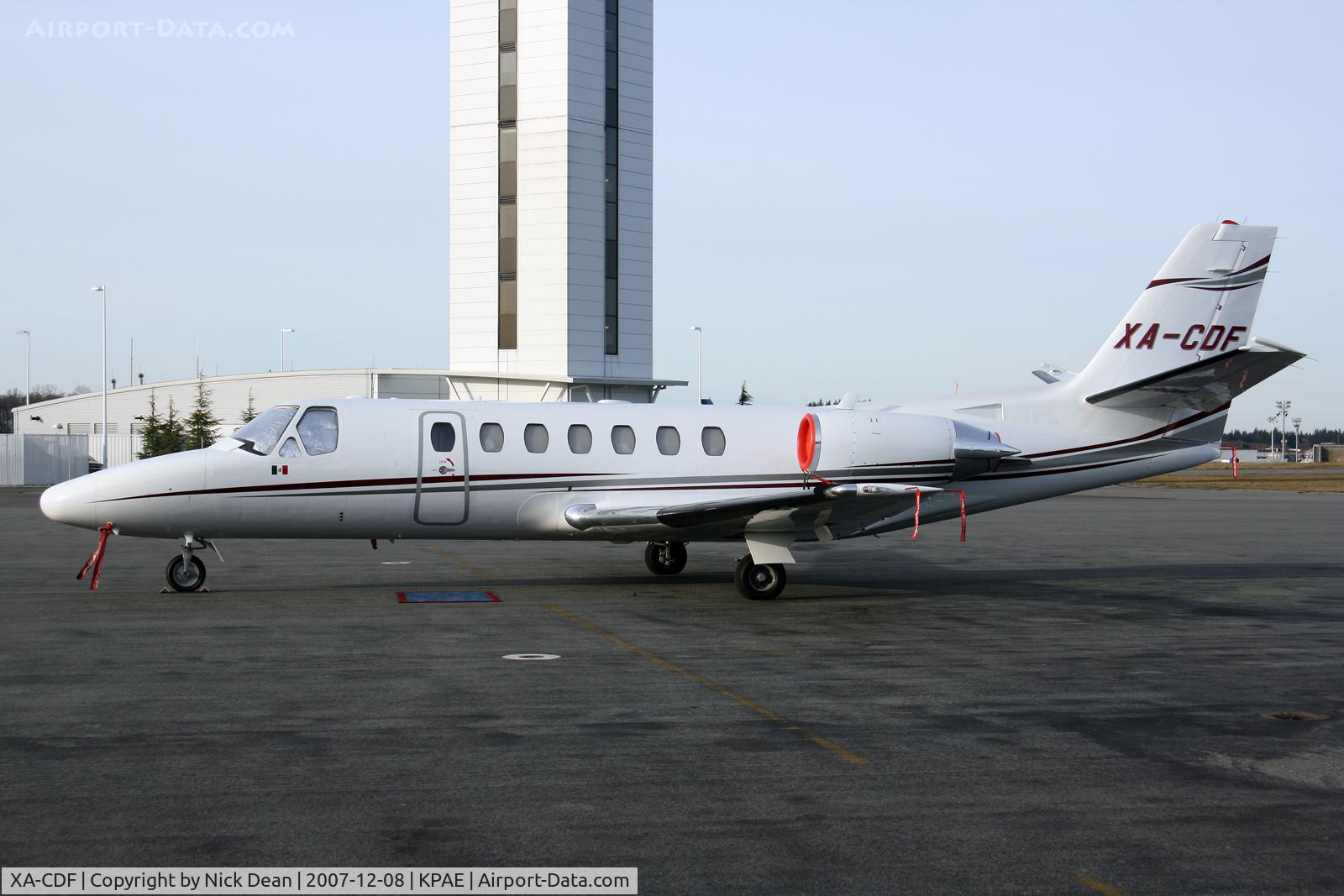 XA-CDF, 1997 Cessna 560 Citation V C/N 560-0433, KPAE