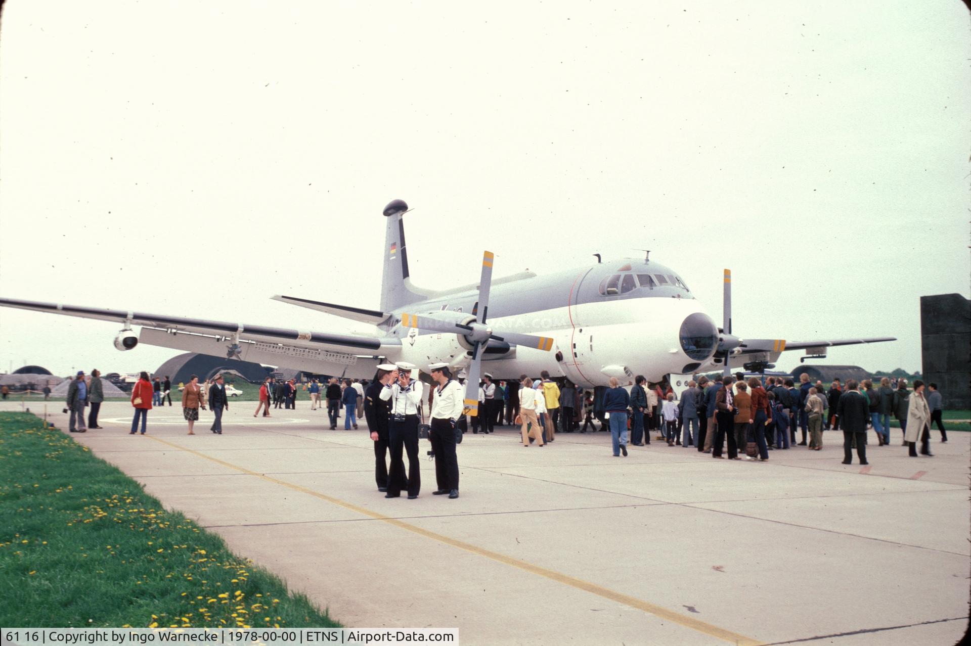 61 16, Breguet 1150 Atlantic C/N 32, Breguet Br.1150 Atlantic of Marineflieger (German Naval Air Arm) at Schleswig Jagel