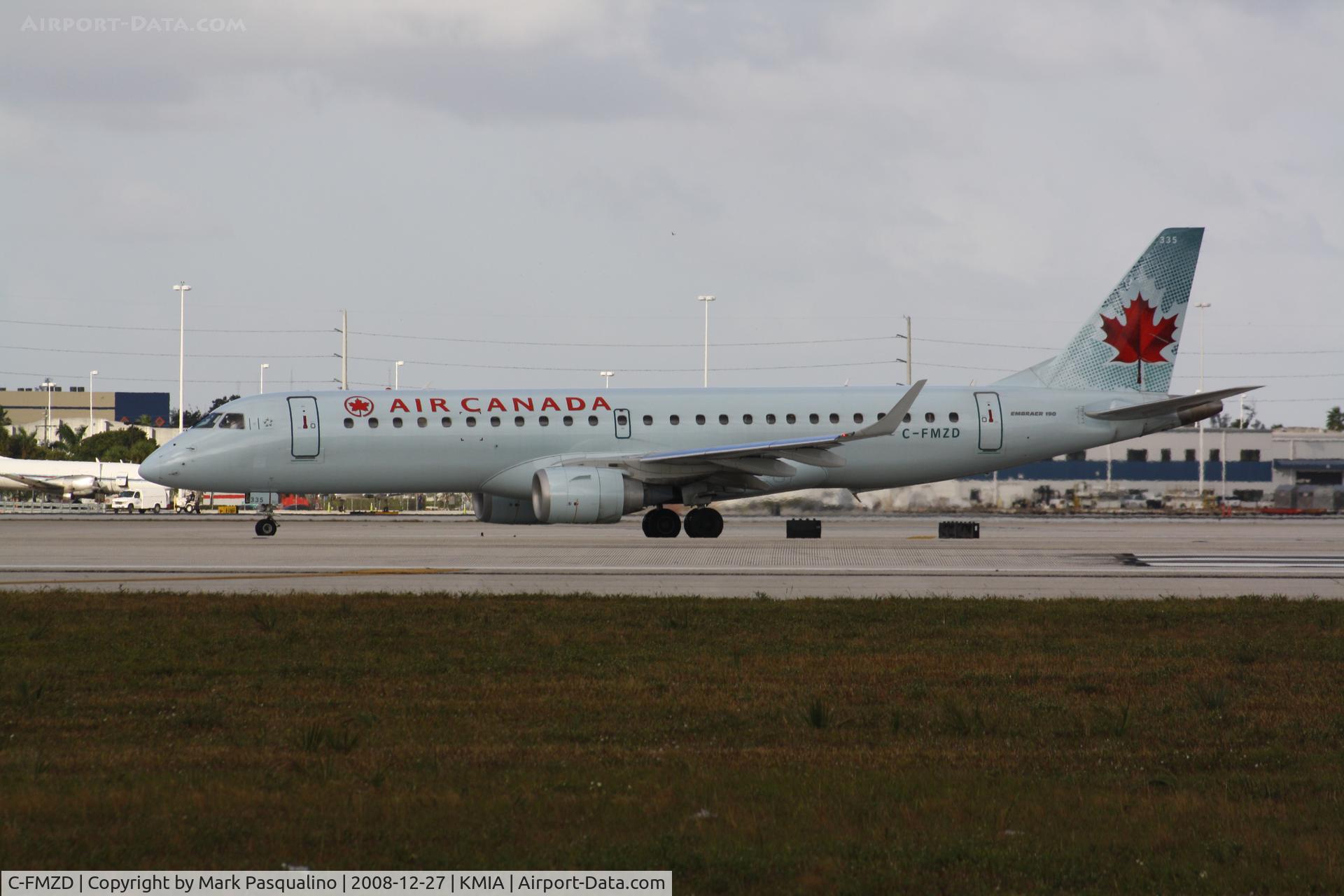 C-FMZD, 2007 Embraer 190AR (ERJ-190-100IGW) C/N 19000115, ERJ 190-100 IGW
