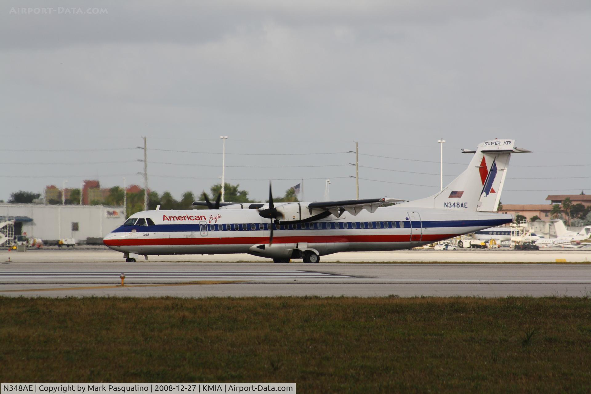 N348AE, 1993 ATR 72-212 C/N 349, ATR 72-212