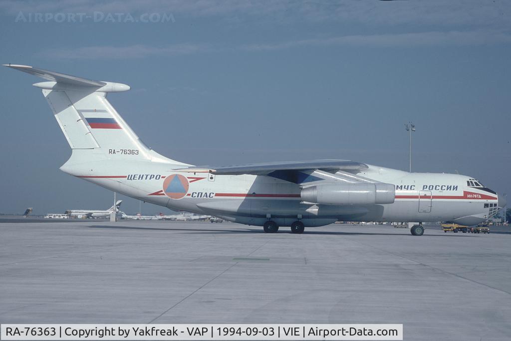 RA-76363, 1993 Ilyushin Il-76TD C/N 1033417540, Gkus Rossii Iljuschin 76