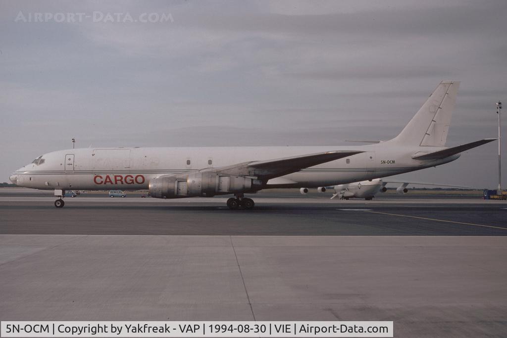 5N-OCM, 1965 Douglas DC-8-55 C/N 45753, Overnight Cargo DC8-50