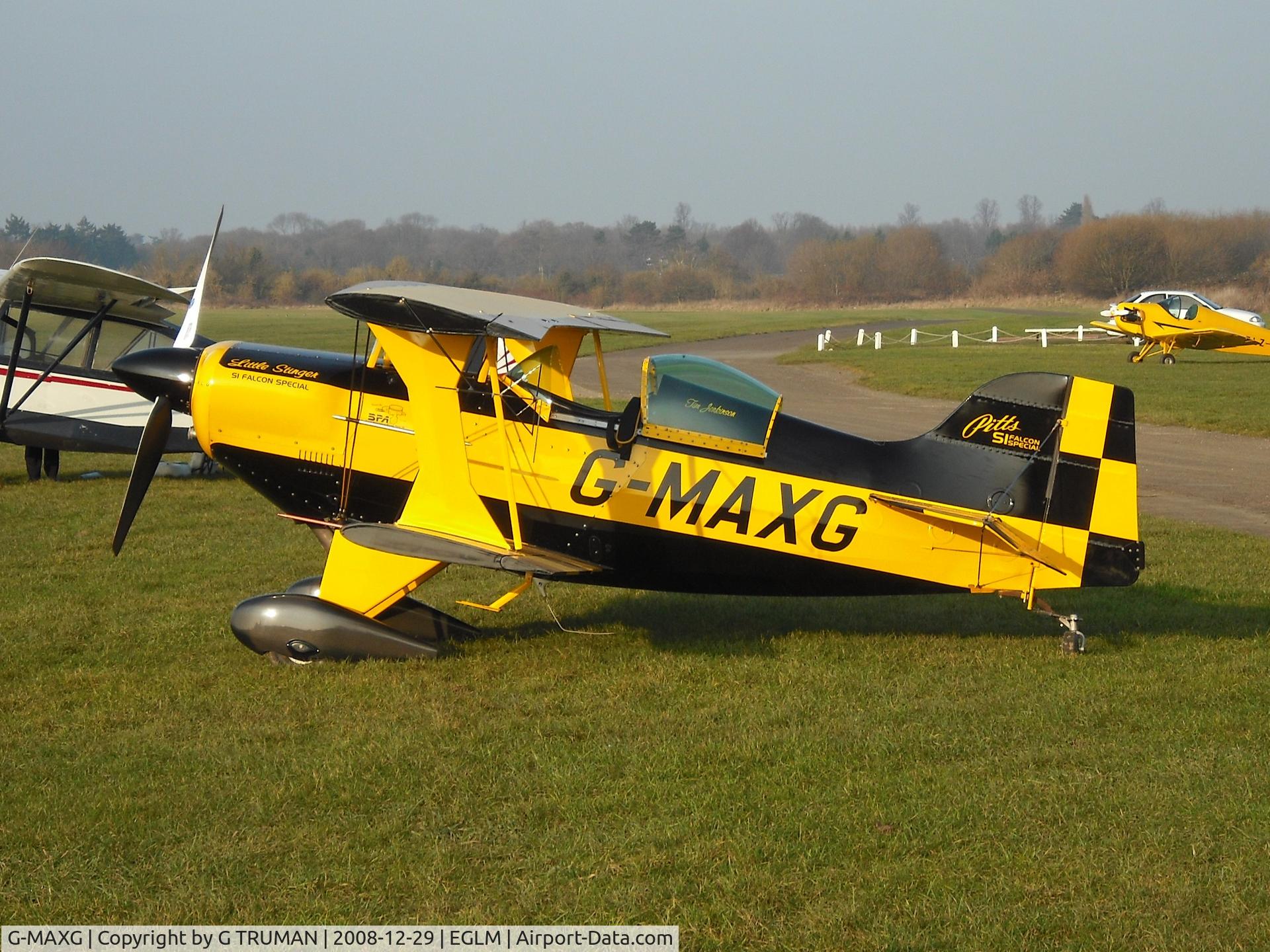 G-MAXG, 2001 Pitts S-1S Special C/N PFA 009-13233, Awaiting an aerobatic sortie