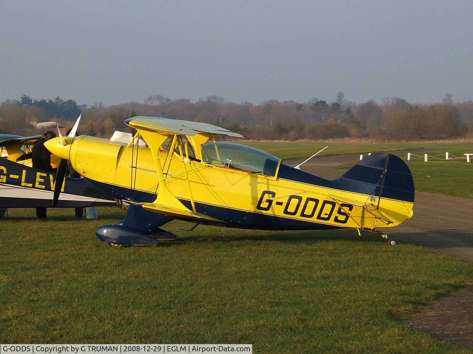 G-ODDS, 1980 Aerotek Pitts S-2A Special C/N 2225, In the winter sun