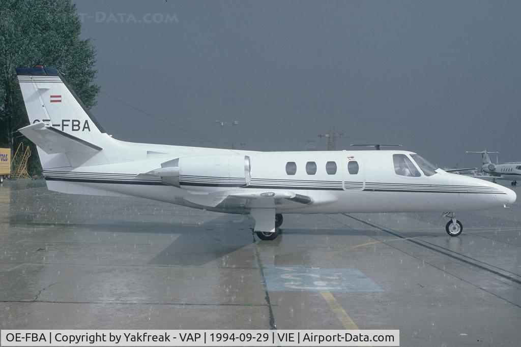 OE-FBA, 1981 Cessna 501 Citation I/SP C/N 5010206, Cessna 500 Citation 1