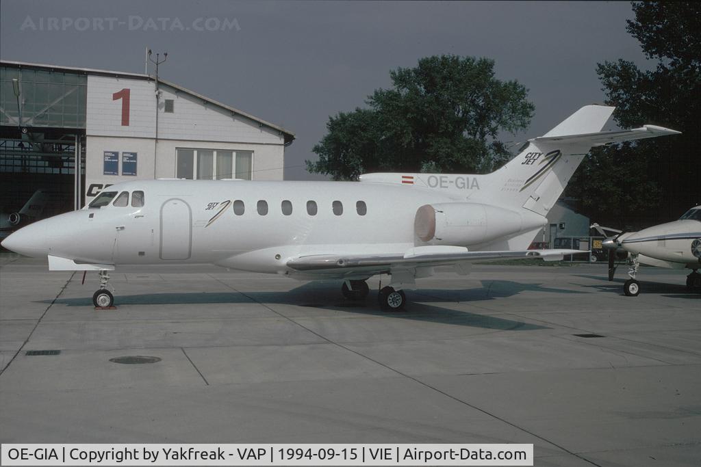 OE-GIA, 1973 Hawker Siddeley HS.125 Series 600A C/N 256027, City Jet HS125