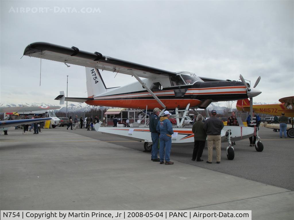 N754, 1965 De Havilland Canada U-6A Beaver C/N 1207, Ugly Duckling-Airmen's show, the only Beaver in the world with Garrett power!