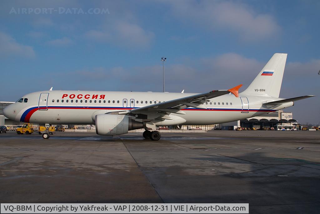 VQ-BBM, 2001 Airbus A320-214 C/N 1578, Rossija Airbus 320