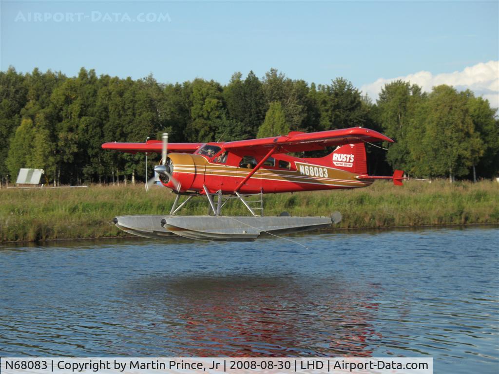 N68083, 1958 De Havilland Canada DHC-2 Beaver Mk.I C/N 1254, Landing Lake Hood