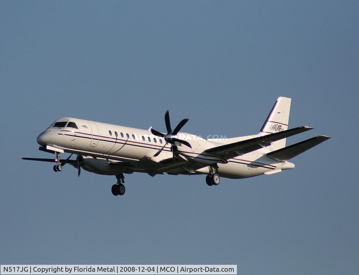 N517JG, 1995 Saab 2000 C/N 2000-021, Joe Gibbs Racing Saab 2000