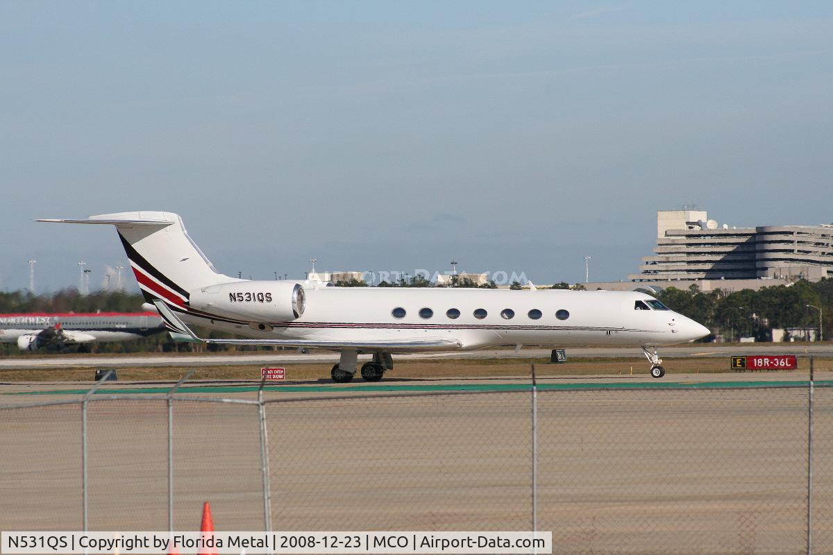 N531QS, 2006 Gulfstream Aerospace GV-SP (G550) C/N 5133, Net Jets Gulfstream 550
