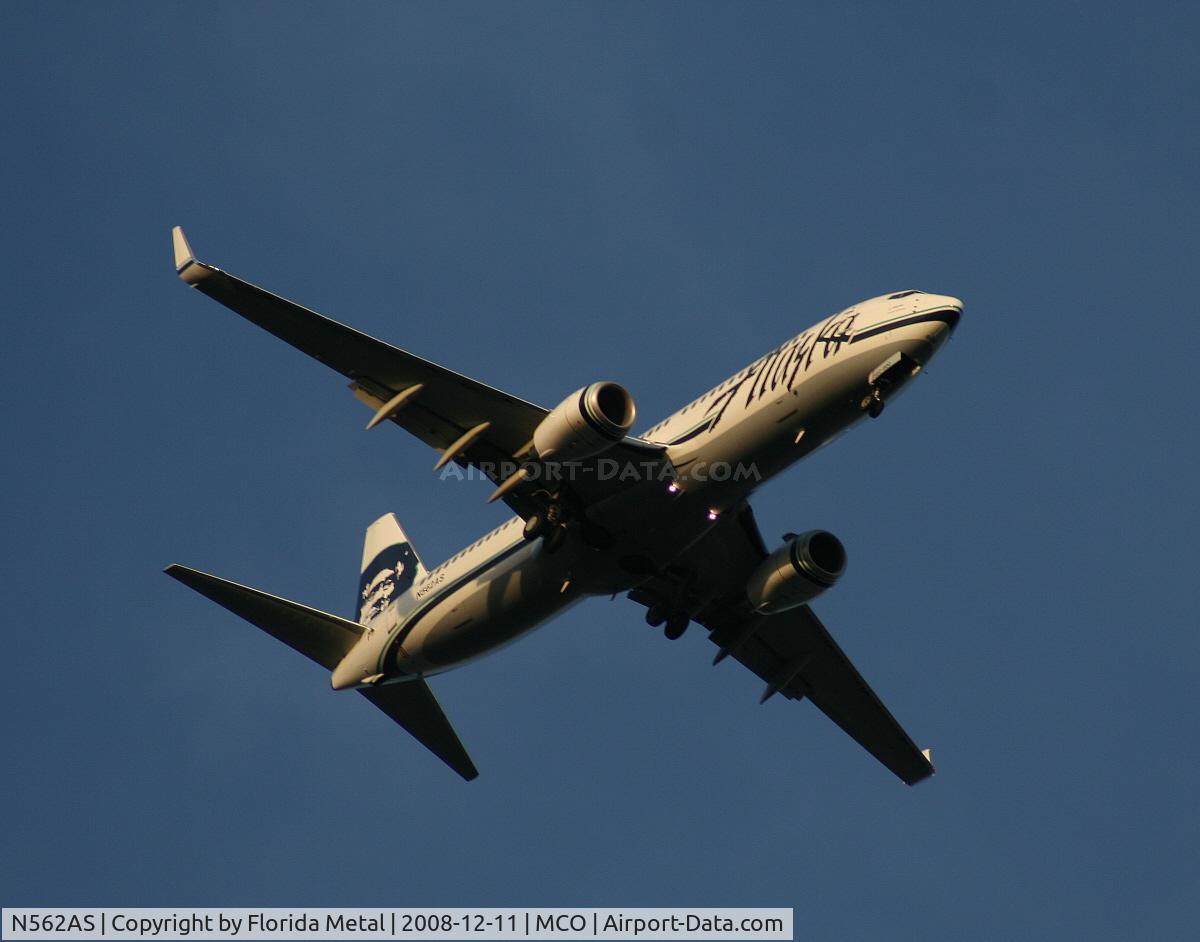 N562AS, 2006 Boeing 737-890 C/N 35091, Alaska 737-800