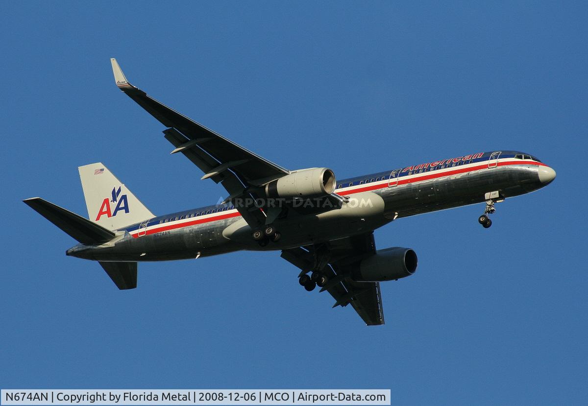 N674AN, 1998 Boeing 757-223 C/N 29424, American 757-200