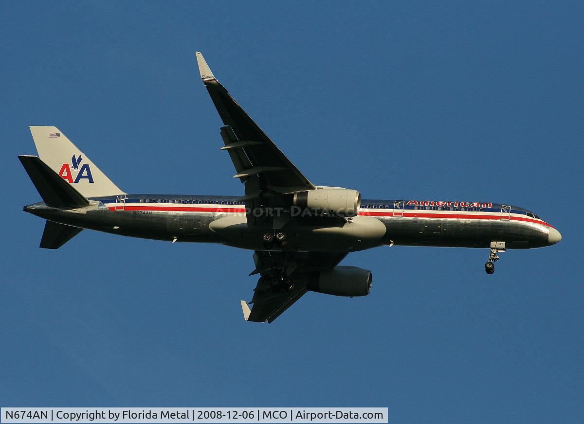 N674AN, 1998 Boeing 757-223 C/N 29424, American 757-200