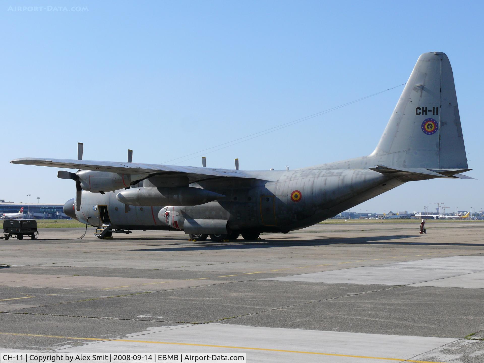 CH-11, Lockheed C-130H Hercules C/N 382-4482, Lockheed C-130H Hercules CH-11 Belgian Air Force