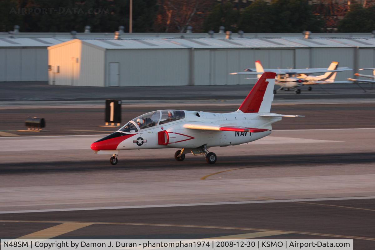 N48SM, 1985 SIAI-Marchetti S-211 C/N 014-03-001, Later afternoon flight