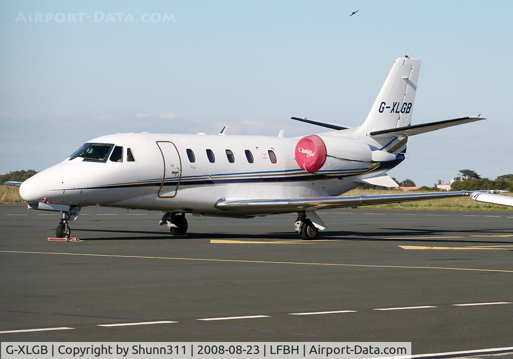 G-XLGB, 2002 Cessna 560XL Citation Excel C/N 560-5259, Parked at the General Aviation...
