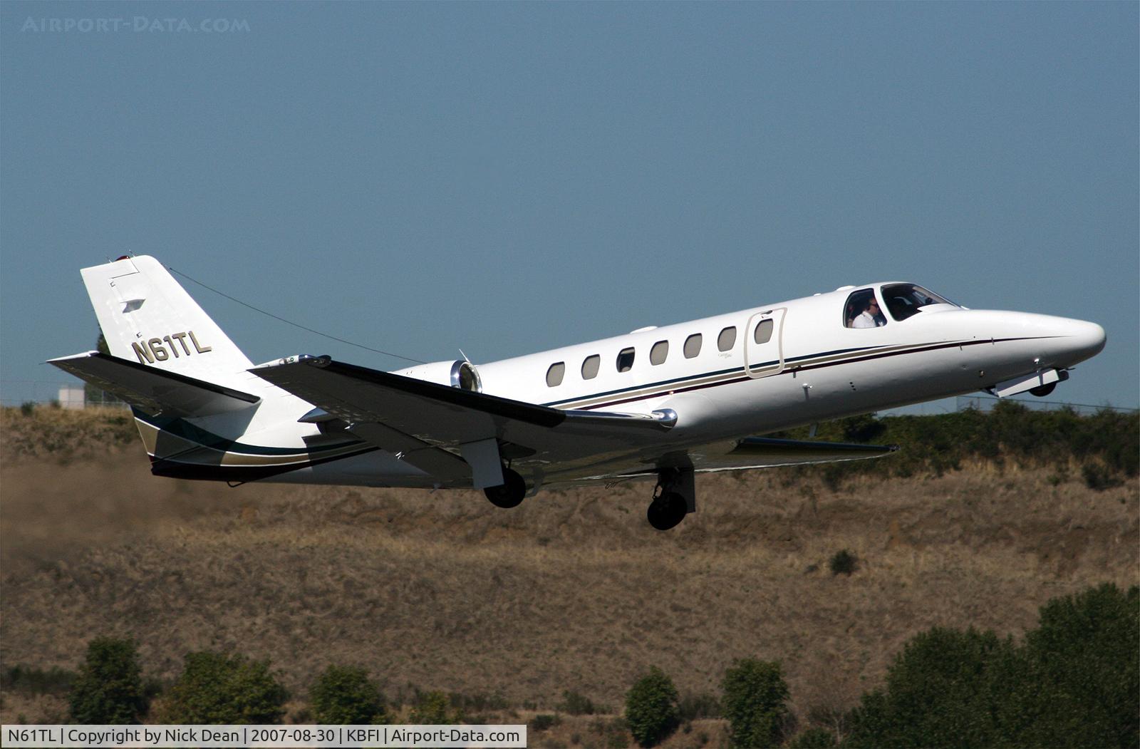 N61TL, 1998 Cessna 560 C/N 560-0461, KBFI