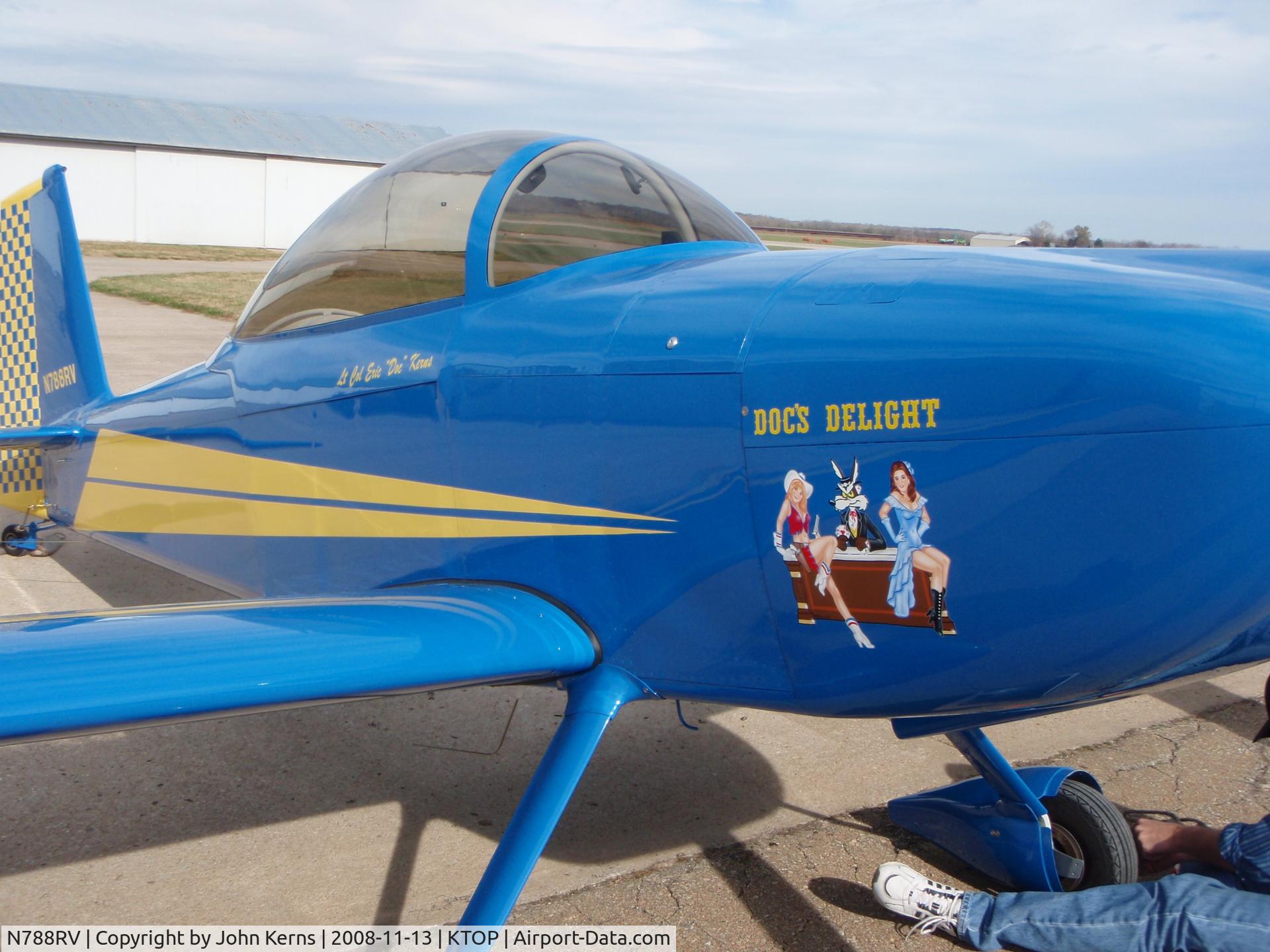 N788RV, 2008 Vans RV-8 C/N 82297, Docs Delight