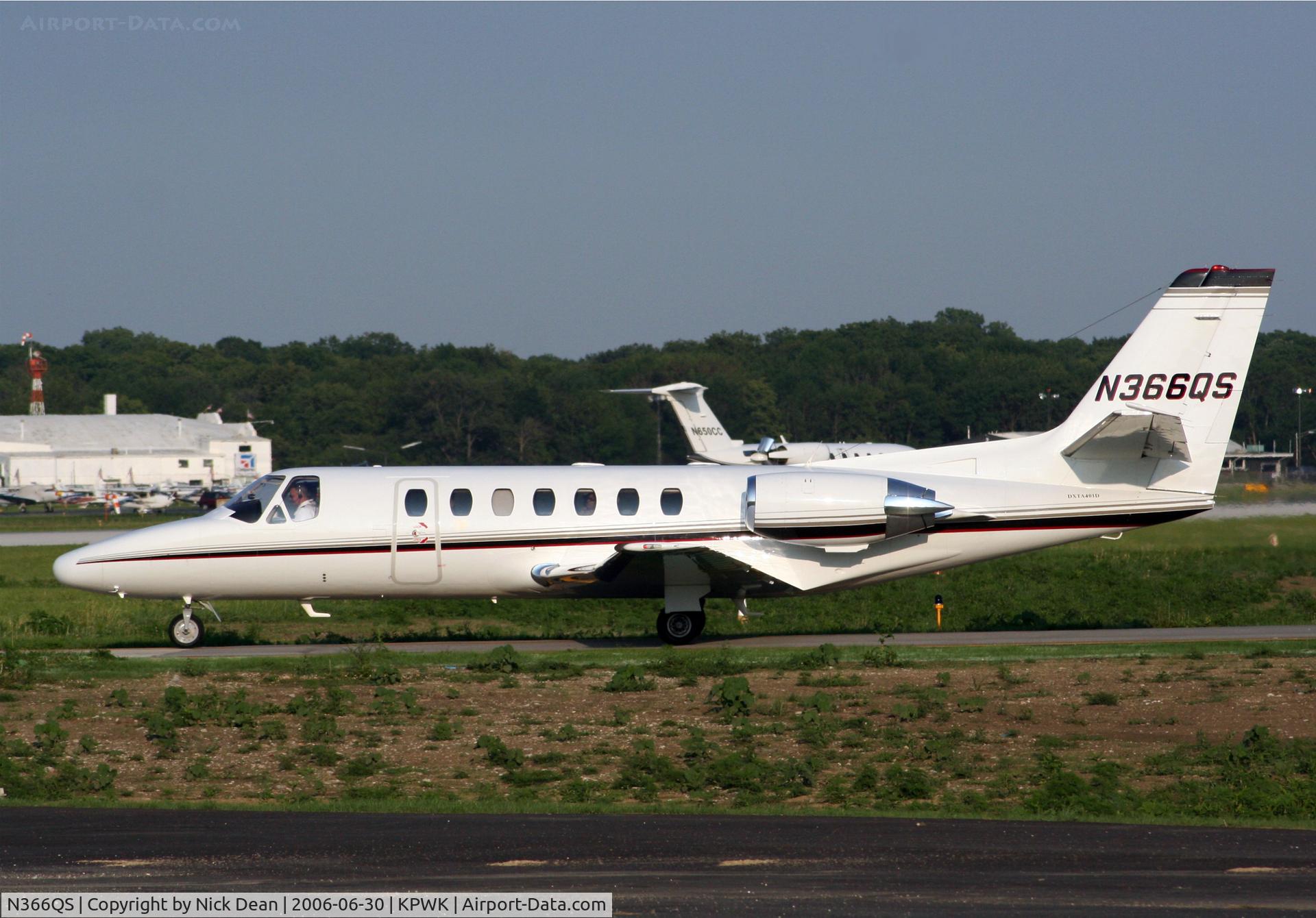 N366QS, 1998 Cessna 560 Citation Ultra C/N 560-0466, KPWK