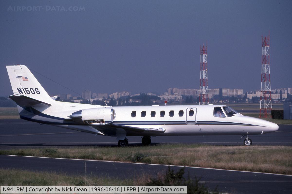 N941RM, 1998 Cessna 560 C/N 560-0476, LFPB Paris Le Bourget (Seen here as N150S this airframe is now registered N941RM as posted)