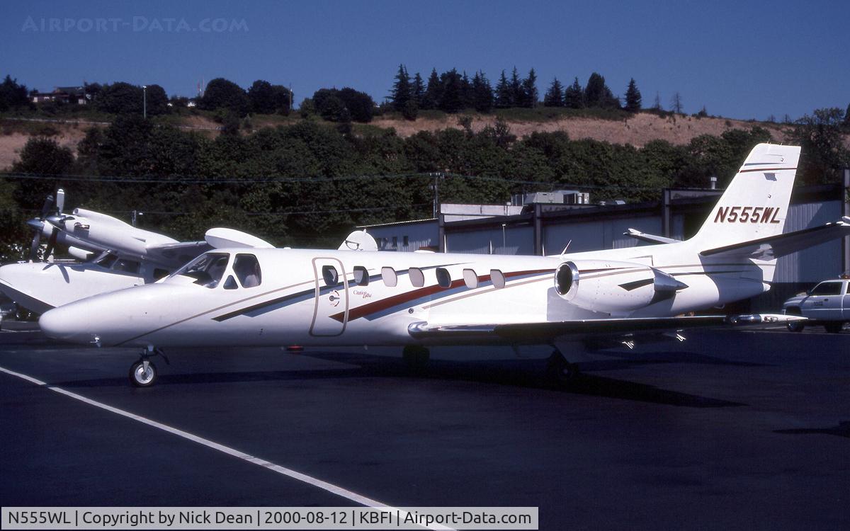 N555WL, 1998 Cessna 560 C/N 560-0488, KBFI