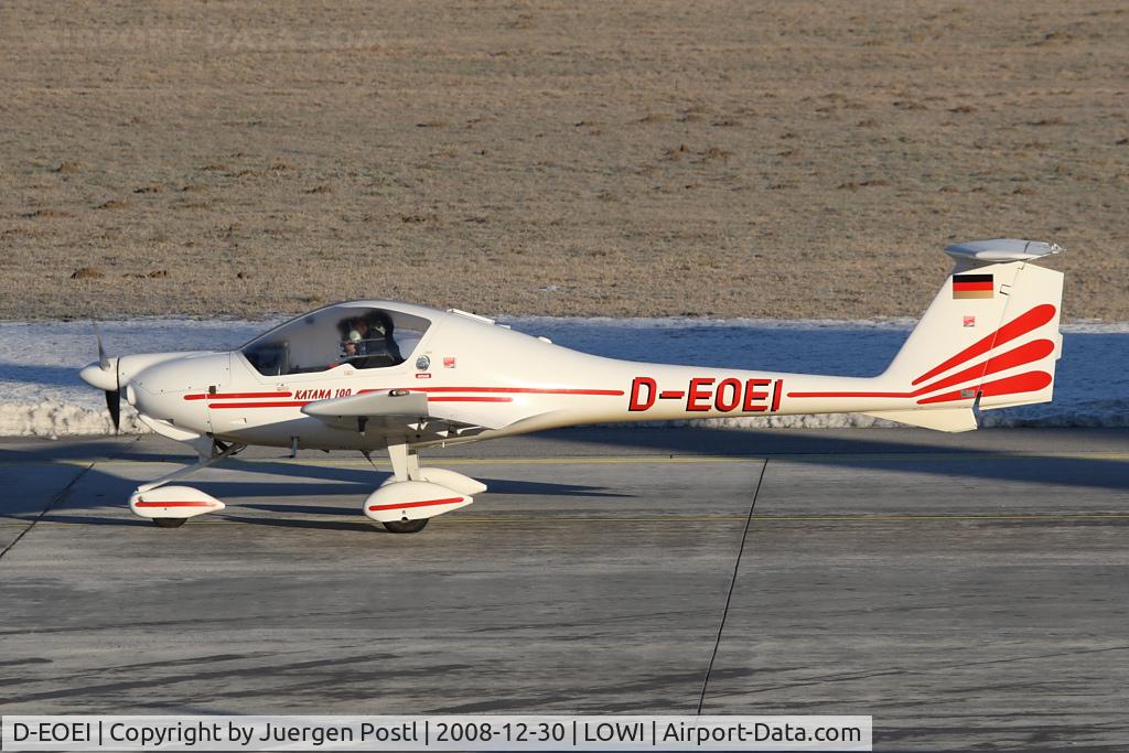 D-EOEI, Diamond DV-20-100 Katana C/N 20102, DV-20 Katana / Flugsportzentrum Tirol