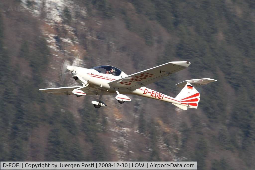 D-EOEI, Diamond DV-20-100 Katana C/N 20102, DV-20 Katana / Flugsportzentrum Tirol
