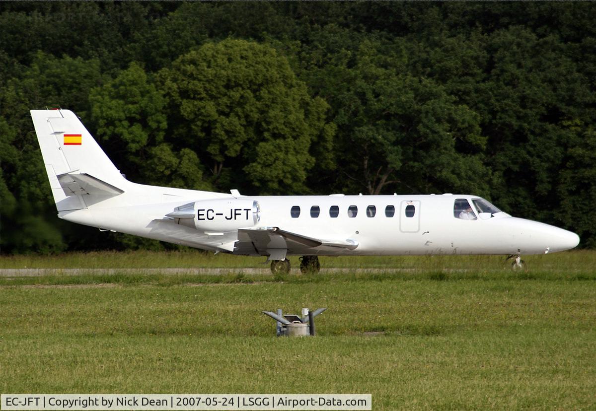 EC-JFT, 1999 Cessna 560 Citation V C/N 560-0506, LSGG