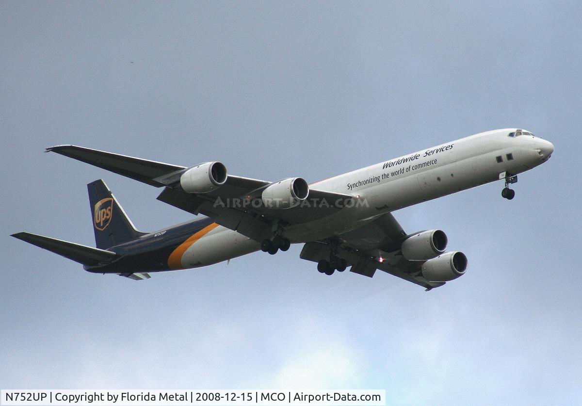N752UP, 1968 Douglas DC-8-71F C/N 45952, UPS DC-8-71