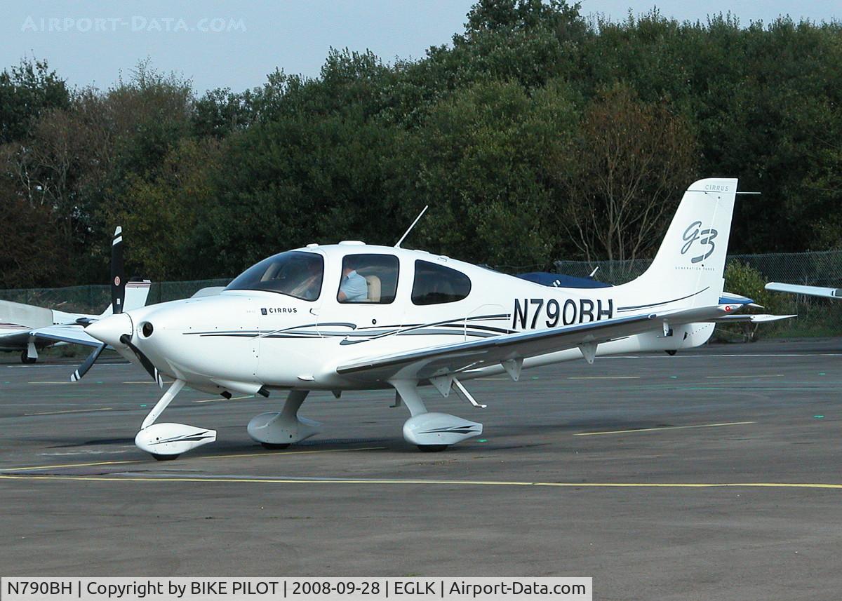 N790BH, 2008 Cirrus SR22 G3 C/N 2964, VISITING CIRRUS