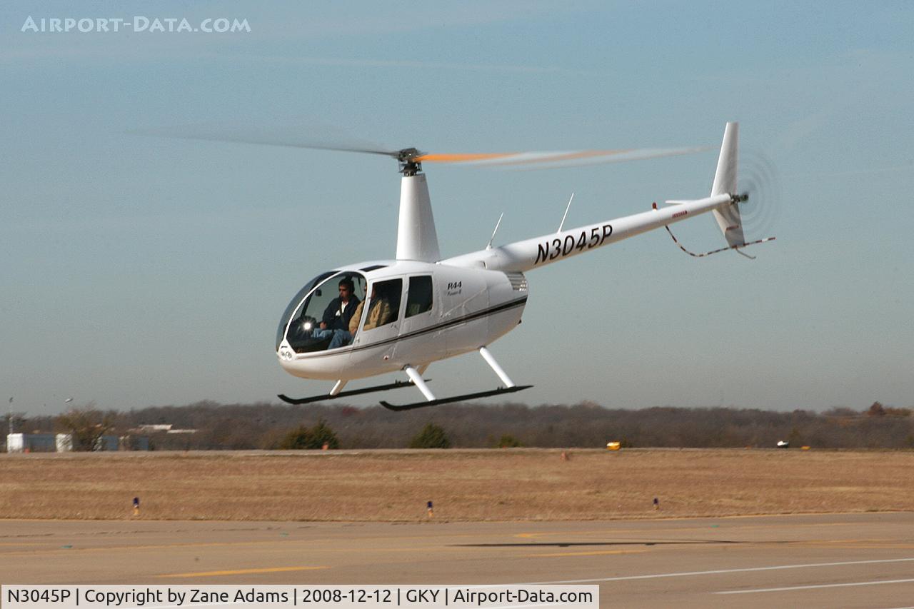 N3045P, 2007 Robinson R44 II C/N 12001, Robinson at Arlington
