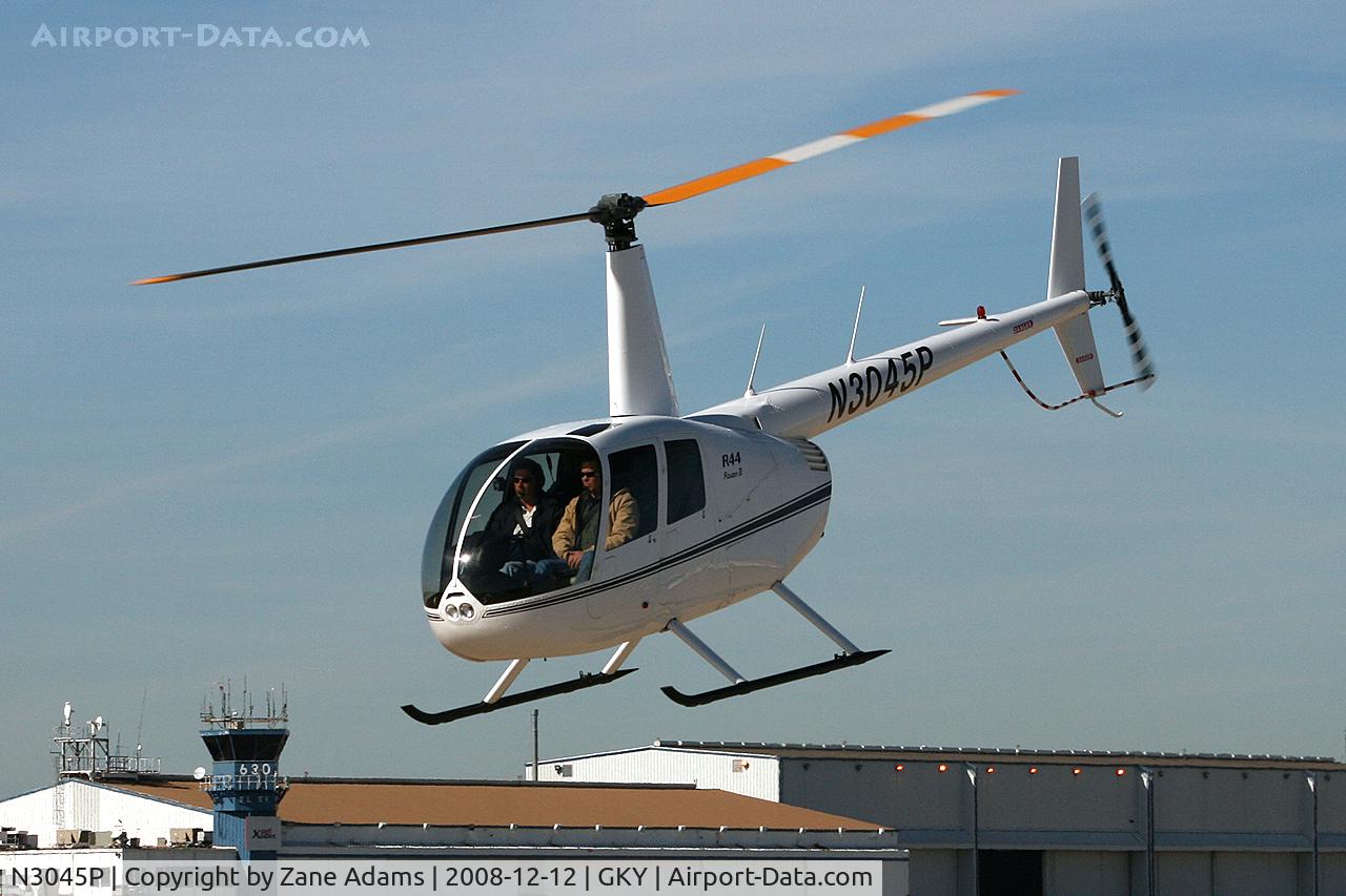 N3045P, 2007 Robinson R44 II C/N 12001, Robinson at Arlington