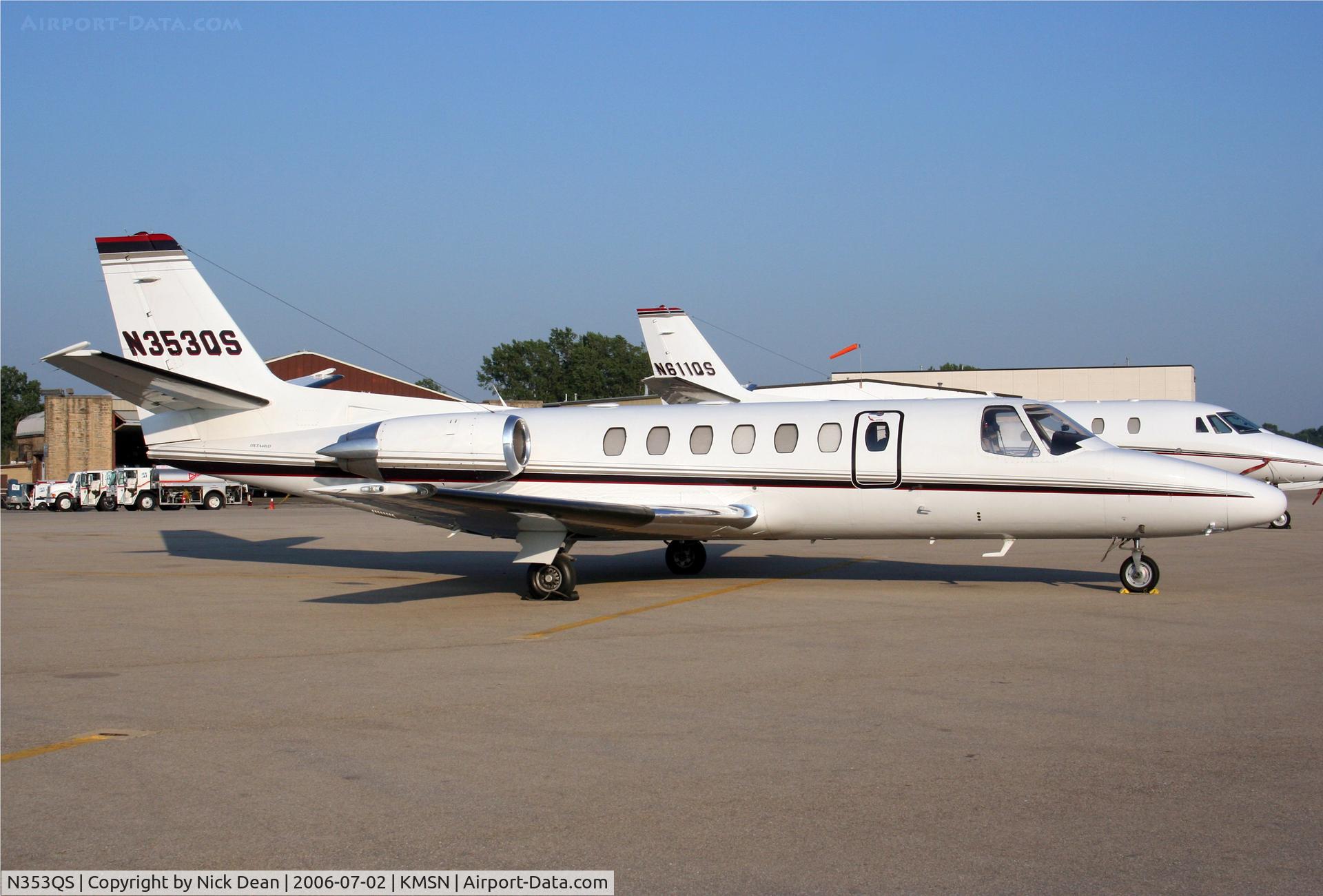 N353QS, 1999 Cessna 560 Citation Ultra C/N 560-0530, KMSN