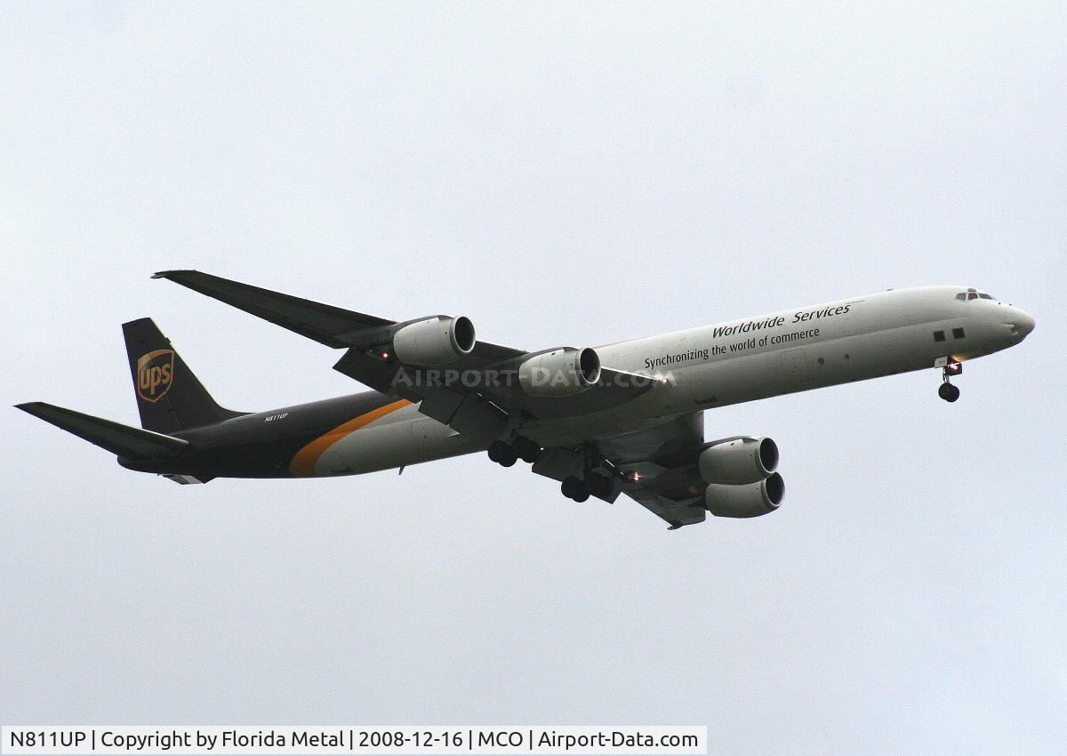 N811UP, 1969 Douglas DC-8-73CF C/N 46089, UPS DC-8-73F