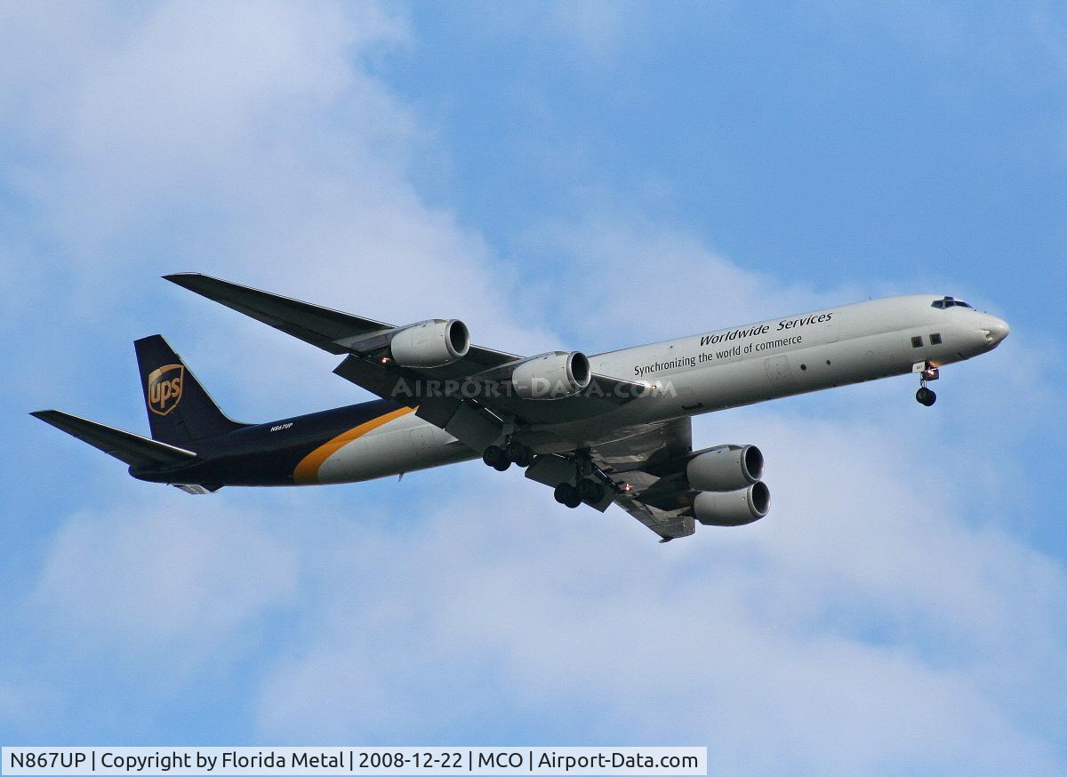 N867UP, 1968 Douglas DC-8-73F C/N 45967, UPS DC-8-73F