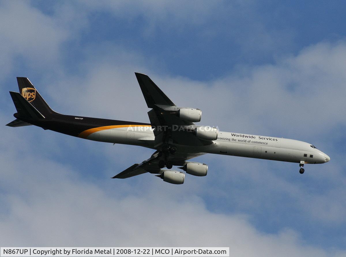 N867UP, 1968 Douglas DC-8-73F C/N 45967, UPS DC-8-73F
