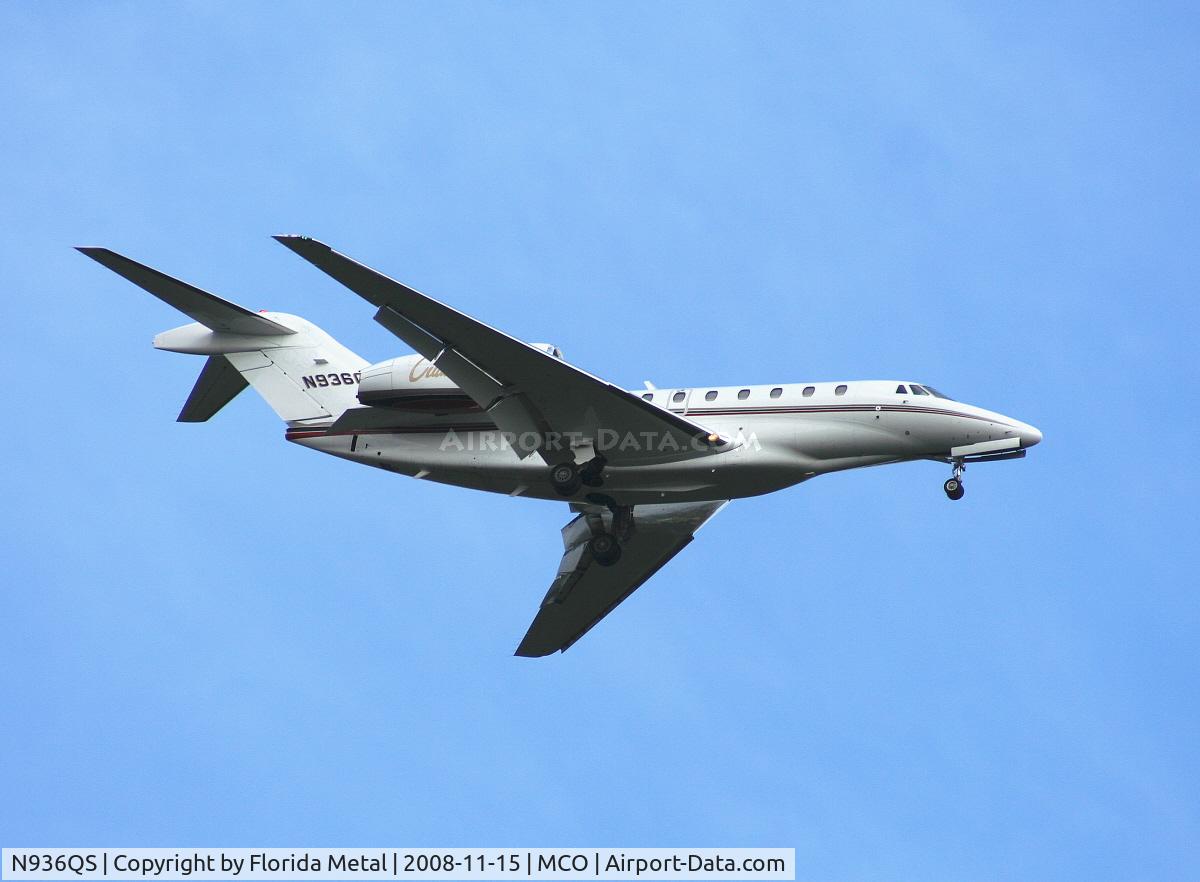 N936QS, 1997 Cessna 750 Citation X Citation X C/N 750-0036, Net Jets C750 Citation X