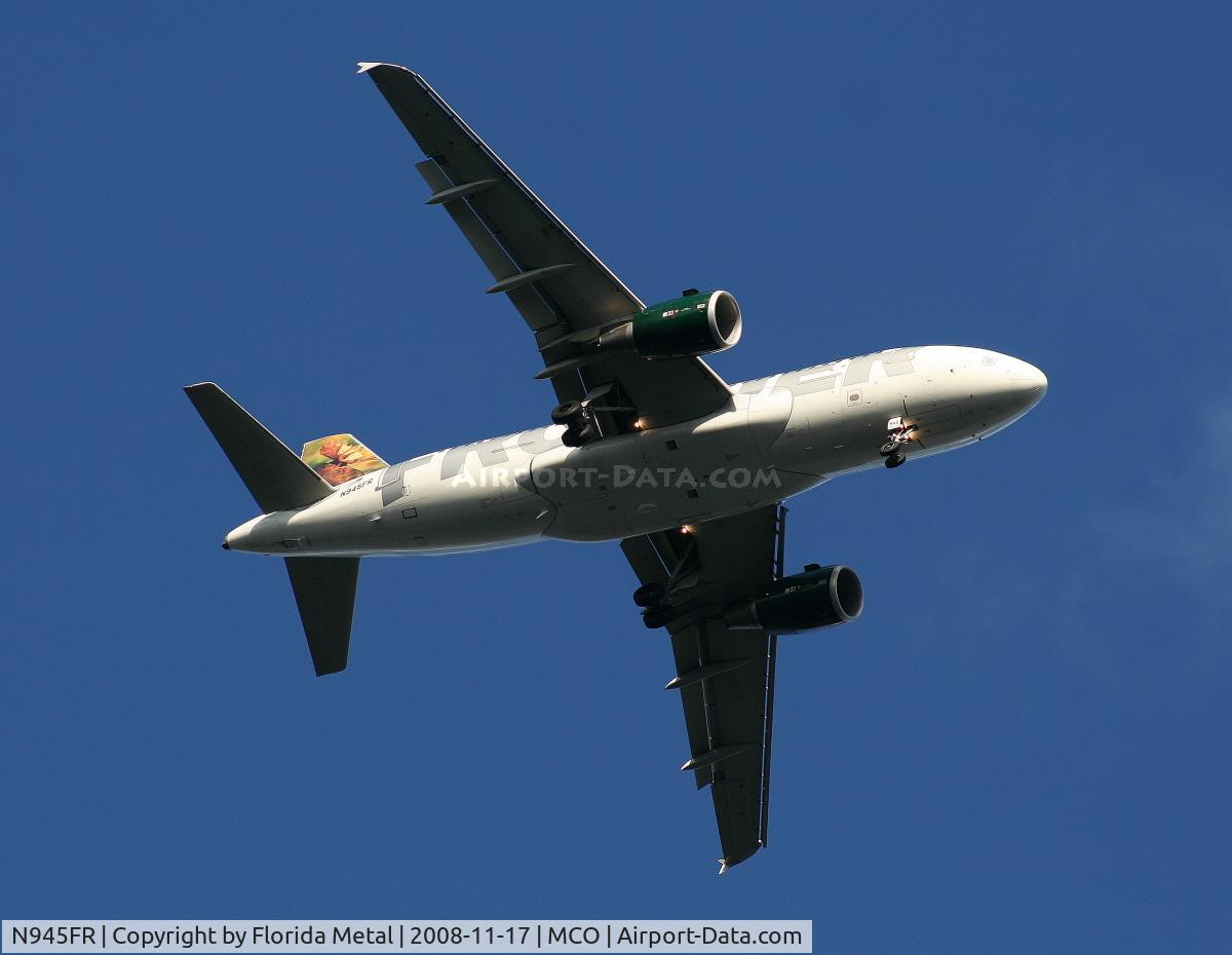 N945FR, 2006 Airbus A319-111 C/N 2751, Frontier 