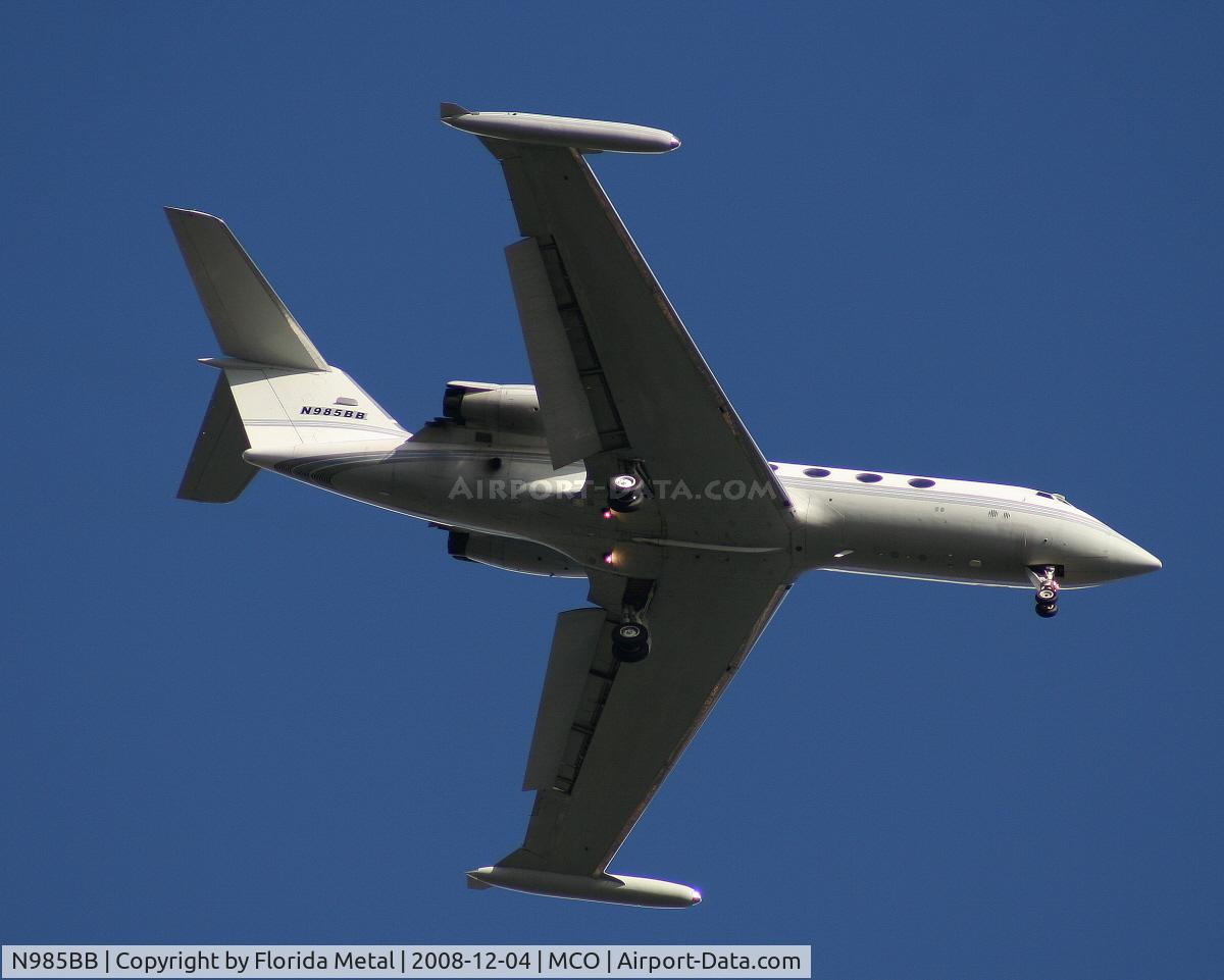 N985BB, 1979 Gulfstream American G-1159 Gulfstream II C/N 250, Rare Gulfstream II with tip tanks