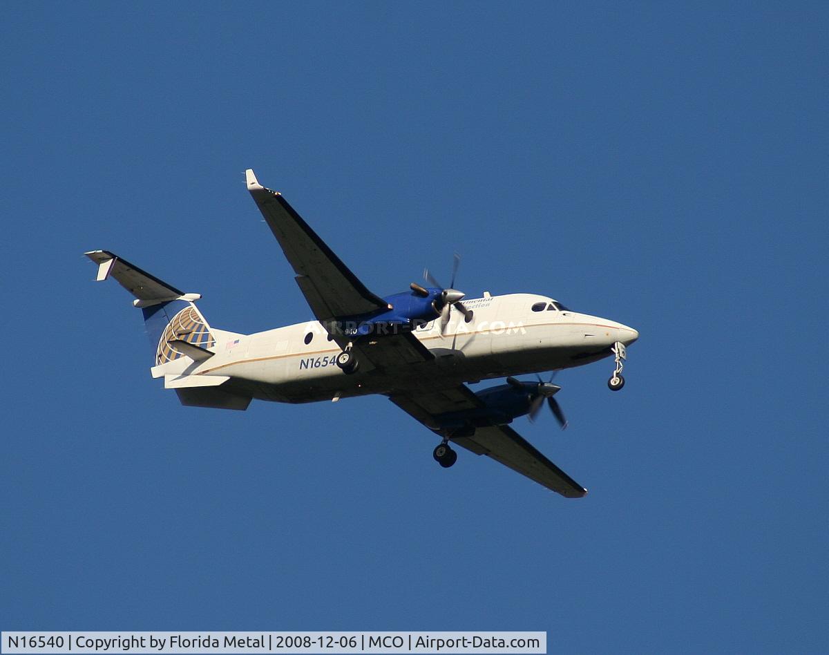 N16540, 1995 Beech 1900D C/N UE-172, Continental Connection B1900D